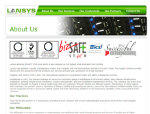 Tablet Screenshot of lansys.com.sg